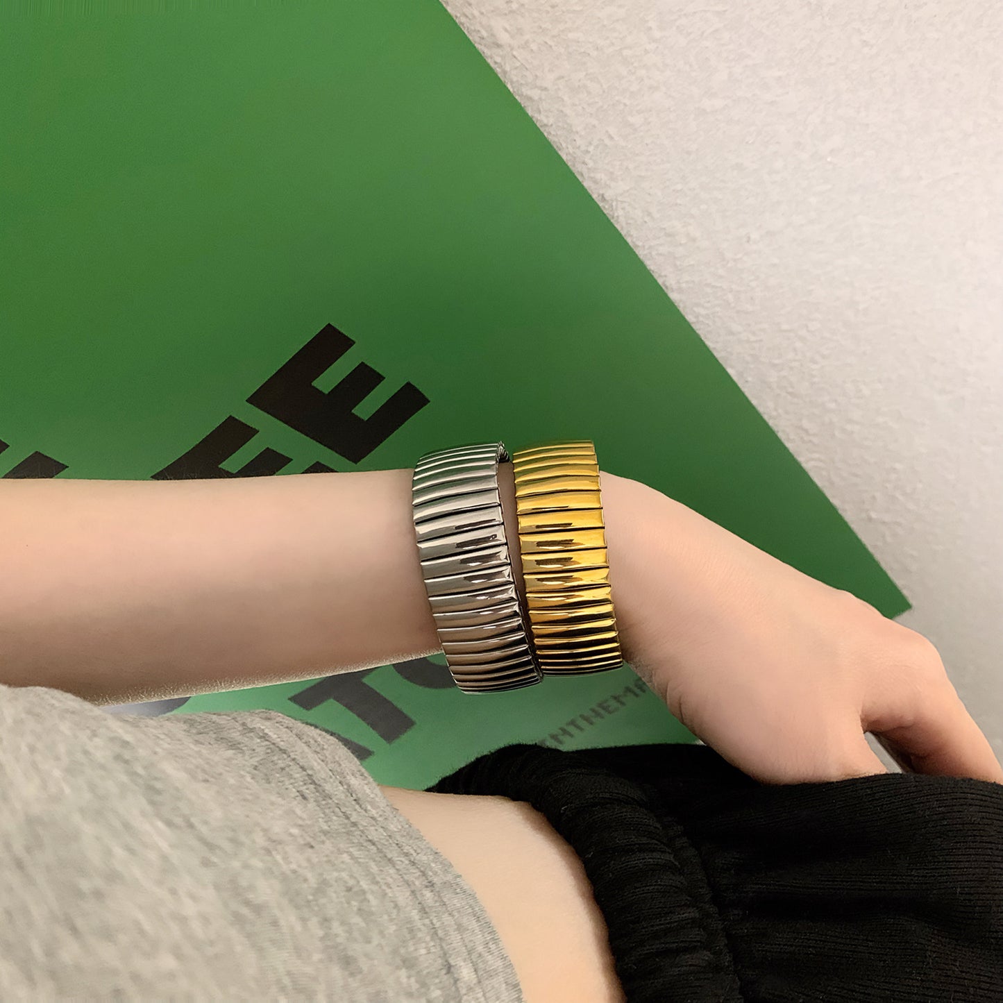 Elastic Adjustable Bangle Bracelet ⭐️