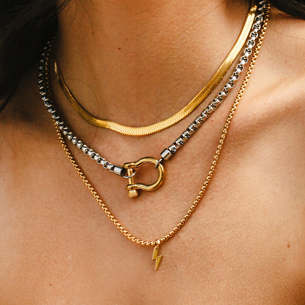 Golden Glow Pendant Necklace" and "Silver Shine Pendant Necklace ❣️