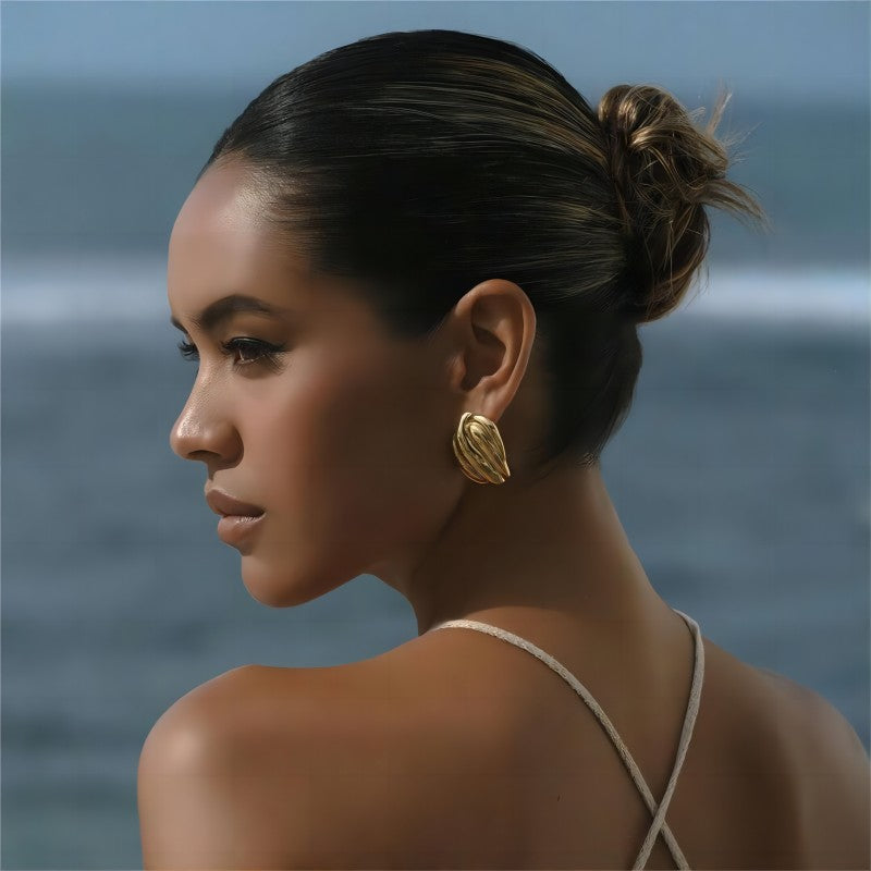 Chunky Shell Earrings