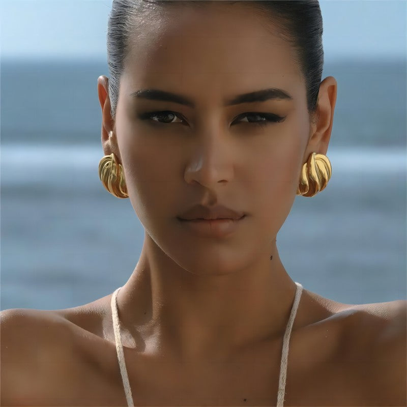 Chunky Shell Earrings