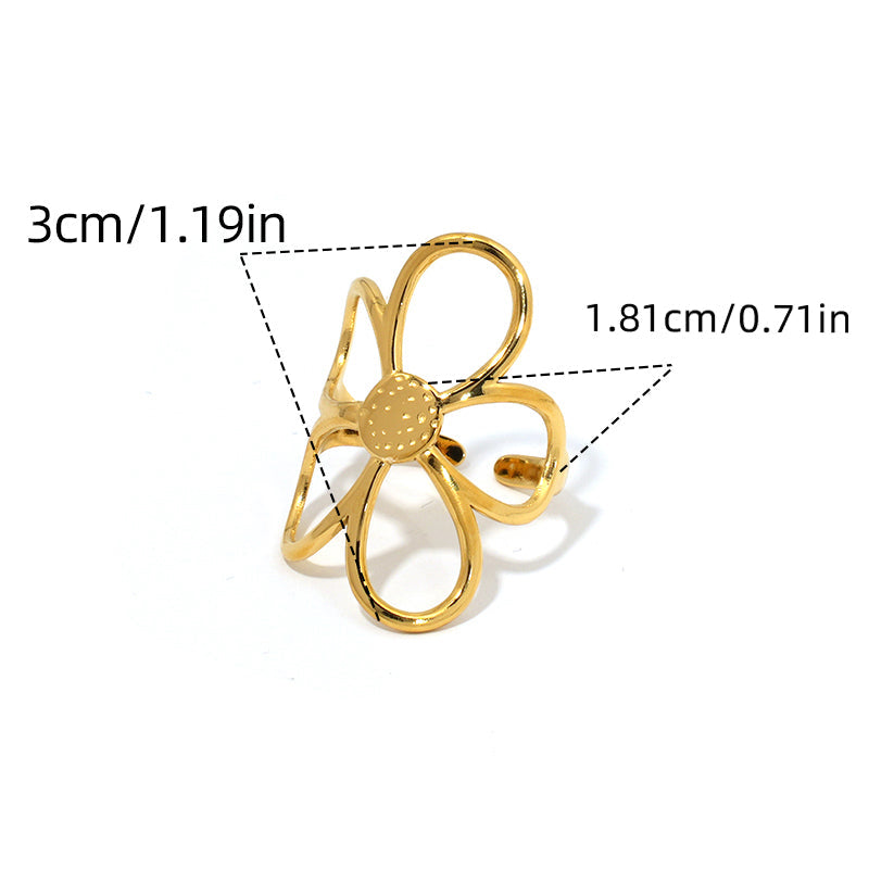 Flower- shaped Ring