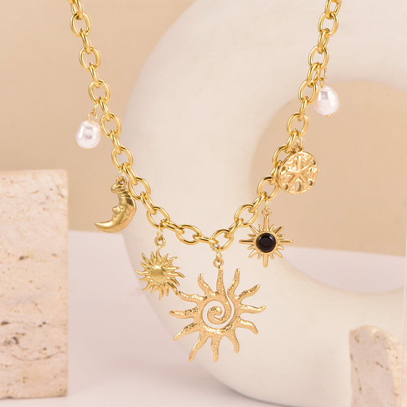 Celestial Charm Necklace