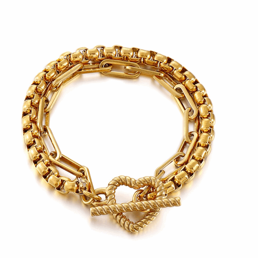 Bracelet "Heart in Hand" βοΈ