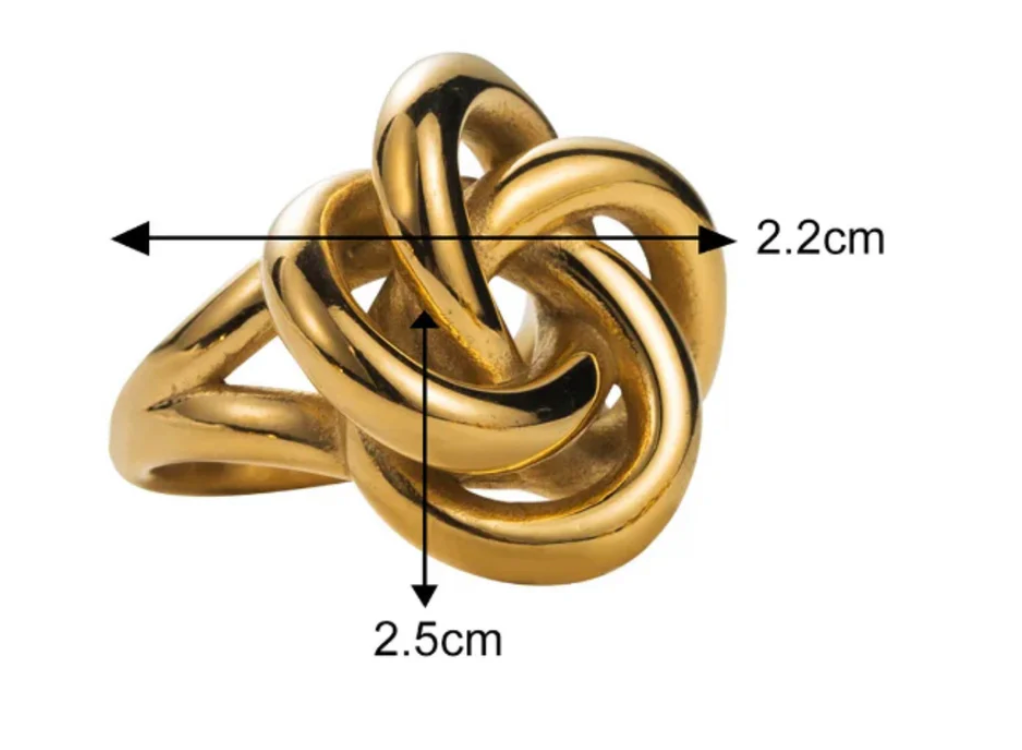 Success Knot Ring π