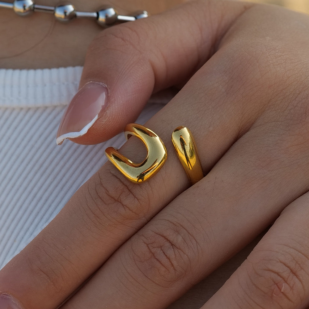 Wave Chunky  Ring 💍