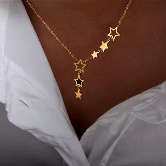 Line of Stars Necklace 📿