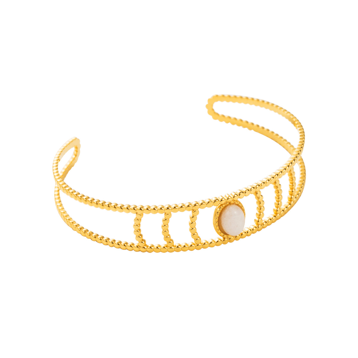 Two Line Cuff Bracelet