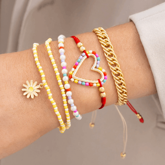 Love Colors Bracelet and Earrings set