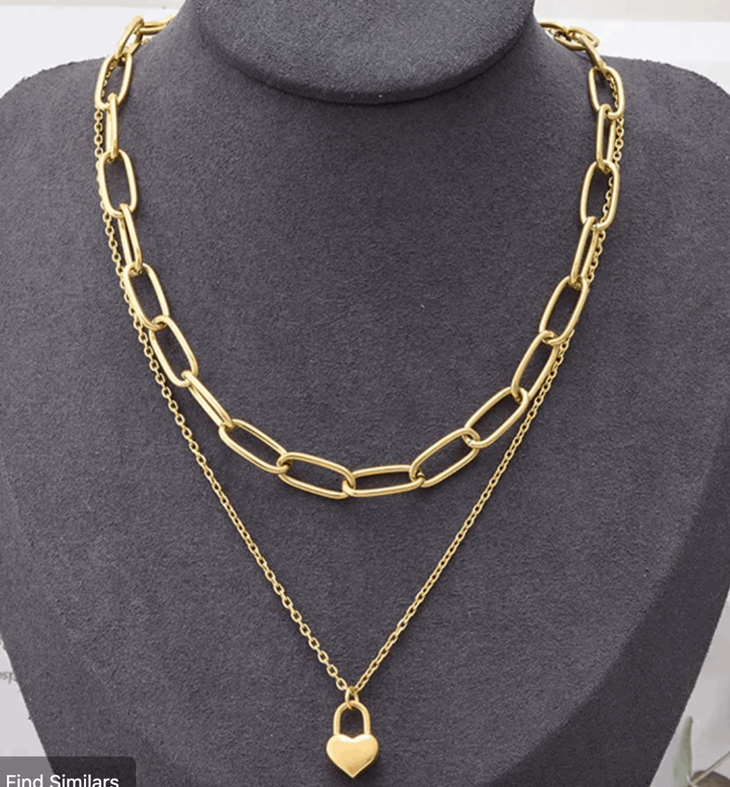 Fashion Double-layer Chain Necklace