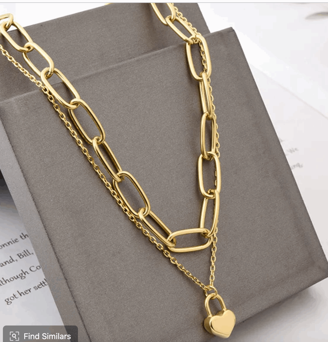 Fashion Double-layer Chain Necklace