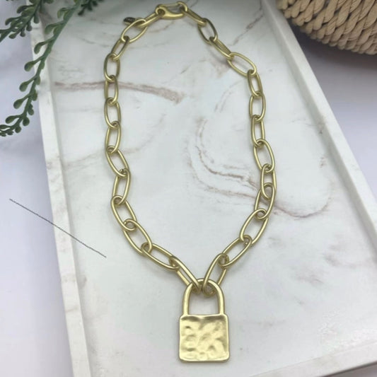 Padlock Necklace 📿